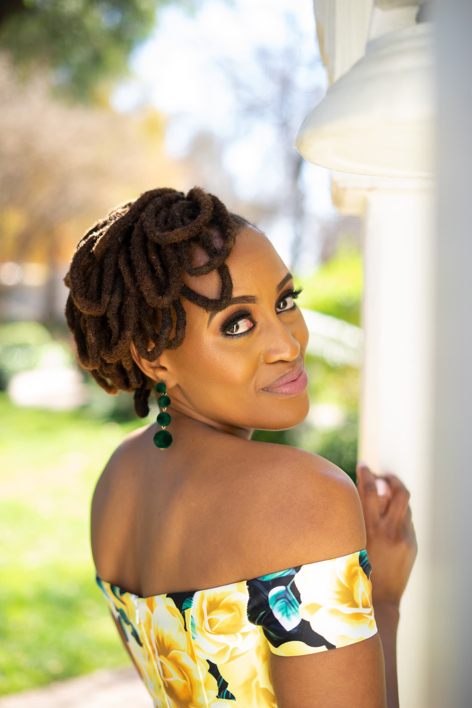 Dimakatso on her wedding day